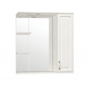 Зеркальный шкаф Style Line Олеандр-2 75/С, рельеф пастель