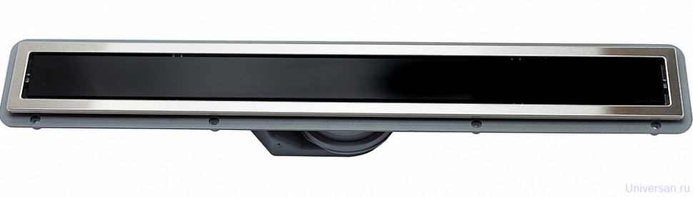 Душевой лоток Pestan Confluo Premium Line 750 черное стекло/сталь 