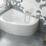 Акриловая ванна Excellent Newa 160x95 левая + слив-перелив 