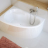 Акриловая ванна Excellent Newa 160x95 левая + слив-перелив 