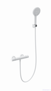 Смеситель для душа с термостатом WONZON & WOGHAND, Белый матовый (WW-B3013-A-MW) Смеситель для душа с термостатом WONZON & WOGHAND, Белый матовый (WW-B3013-A-MW)