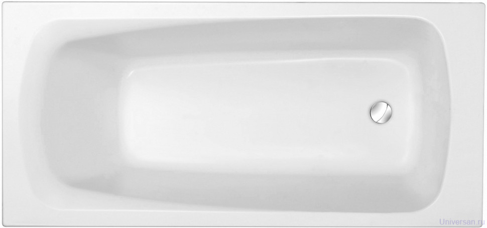 Акриловая ванна Jacob Delafon Patio 170x70 ножки в комплекте E6812-00 