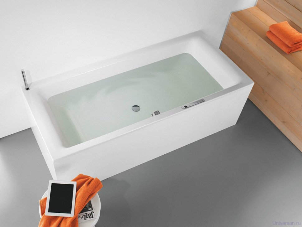 Стальная ванна Kaldewei Ambiente Puro Duo 664 с покрытием Easy-Clean 180x80 см 266400013001 