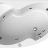 Акриловая ванна Radomir Vannesa Massage Ирма 150х97, с каркасом и экраном, актив, L 