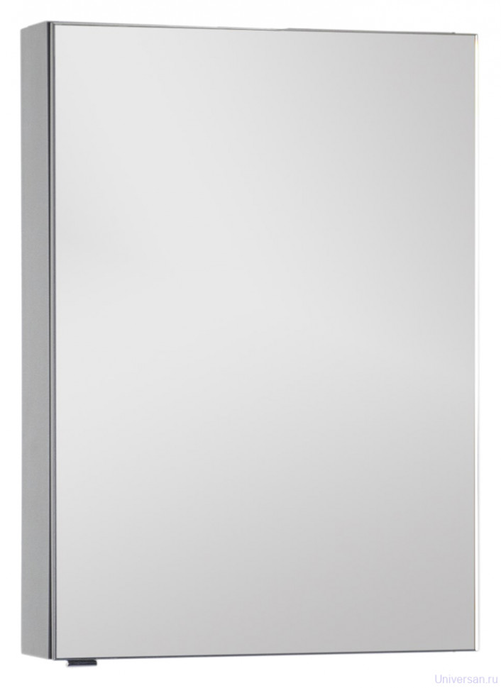 Зеркало-шкаф Aquanet Алвита 60 серый антрацит 