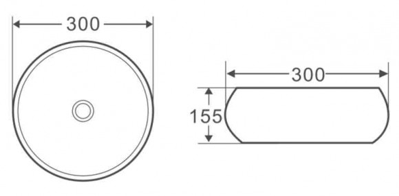 Накладная раковина BelBagno BB1114 