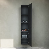 M90CHR0306BM GEM, шкаф-колонна, подвесной, правый, 30 см, двери, push-to-open, цвет: черный матовый M90CHR0306BM GEM, шкаф-колонна, подвесной, правый, 30 см, двери, push-to-open, цвет: черный матовый