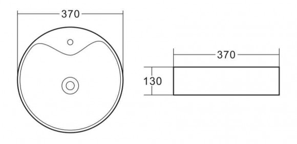 Накладная раковина BelBagno BB1400 Накладная раковина BelBagno BB1400