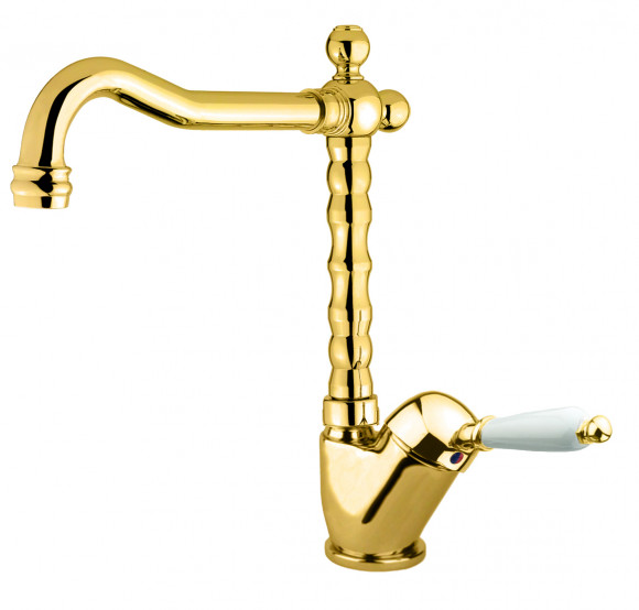 Смеситель для раковины Fiore IMPERIAL 83OO2245, золото Смеситель для раковины Fiore IMPERIAL 83OO2245, золото