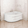 Акриловая ванна Radomir Vannesa Massage Ирма 160х105, с каркасом, экраном и полотенцедержателем, кла 