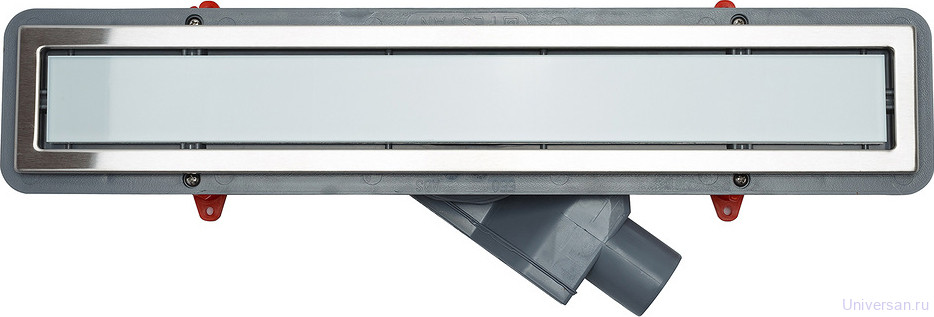 Душевой лоток Pestan Confluo Premium Line 550 белое стекло/сталь 