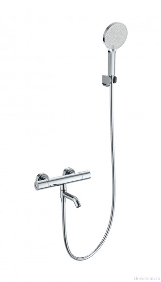 Смеситель для ванны с душем и термостатом WONZON & WOGHAND, Хром (WW-B3013-A1-CR) 
