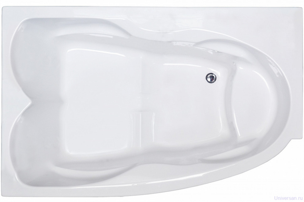 Акриловая ванна Royal Bath Shakespeare RB652100 L 170x110 см с каркасом 