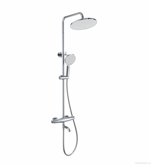 Душевая система с термостатом WONZON & WOGHAND, Хром (WW-B3031-A2-CR) 