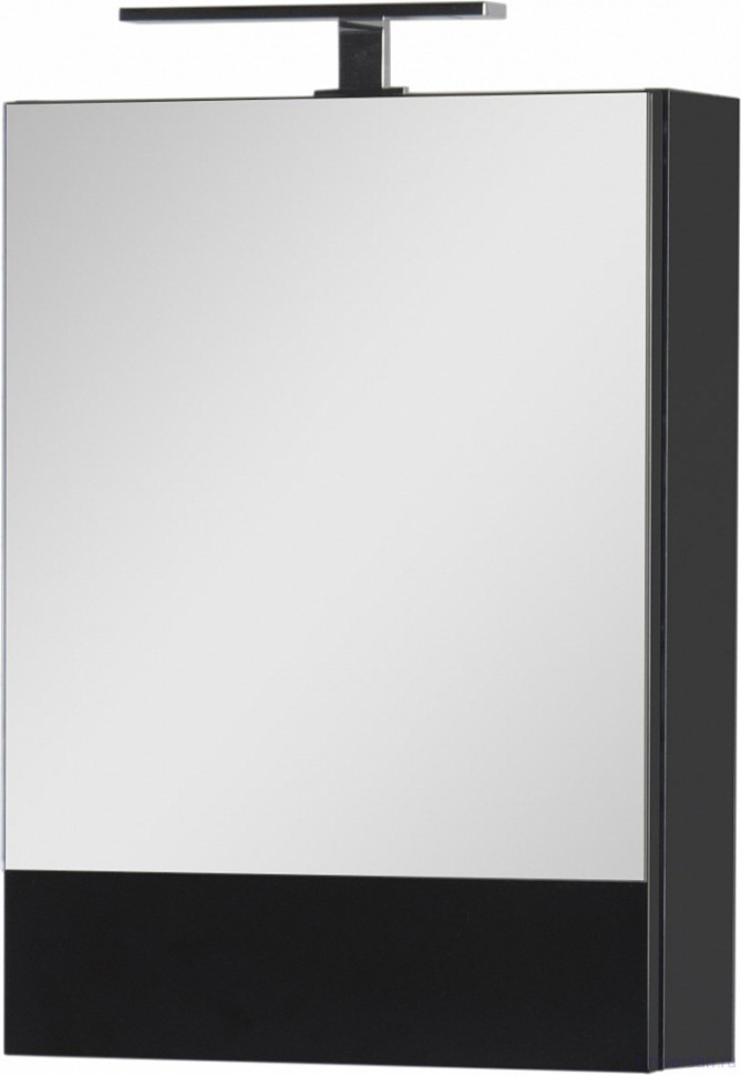 Зеркало-шкаф Aquanet Нота 50 камерино черный 