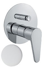 Смеситель для душа Fiore KERA 88BB7506, белый 