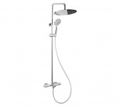 Душевая система с термостатом Bravat Waterfall SS F639114C-A5-RUS, хром Душевая система с термостатом Bravat Waterfall SS F639114C-A5-RUS, хром