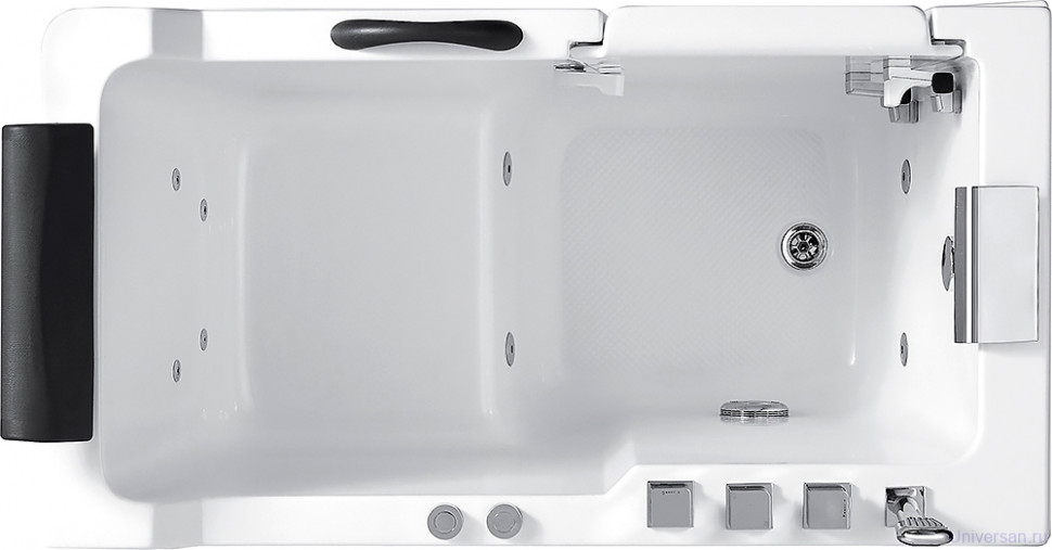 Акриловая ванна Abber AB9000 B L 