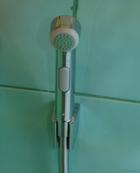 Гигиенический душ Hansgrohe 32129000 со шлангом 125 см и держателем 