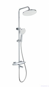 Душевая система с термостатом WONZON & WOGHAND, Хром (WW-B3035-A2-CR)