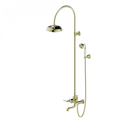 Душевая система Bravat Art F65193BAF-A2-RUS, золото 