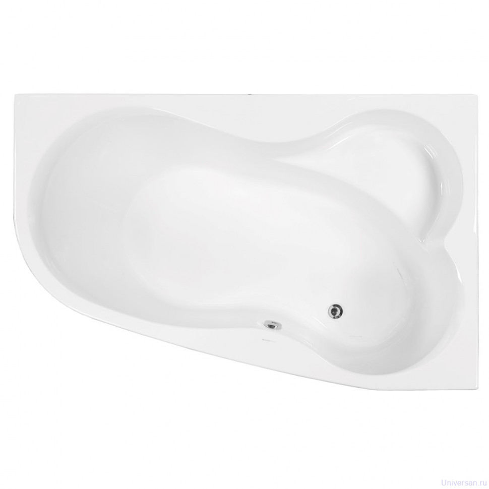 Акриловая ванна Vagnerplast Melite 160x105 см R 