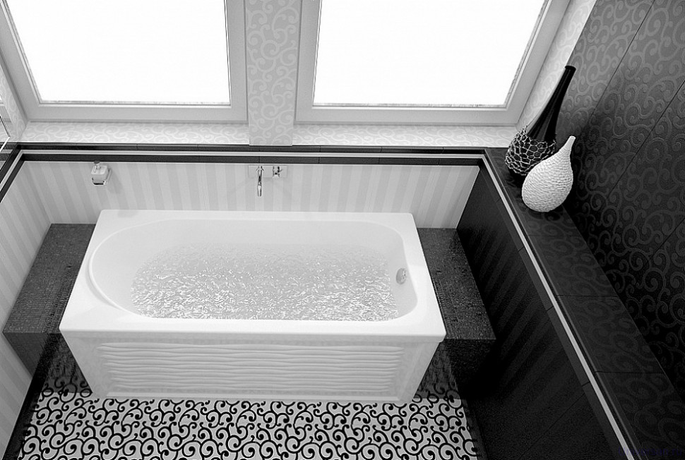 Акриловая ванна Aquanet Nord 140x70 см 