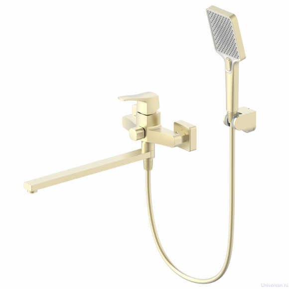 Смеситель для ванны WONZON & WOGHAND, Брашированное золото (WW-639906-BG) 