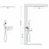 Душевая система встроенная Timo Selene SX-2129/17SM золото матовое Душевая система встроенная Timo Selene SX-2129/17SM золото матовое