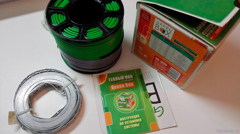 Теплый пол Теплолюкс Green Box GB-150 комплект 