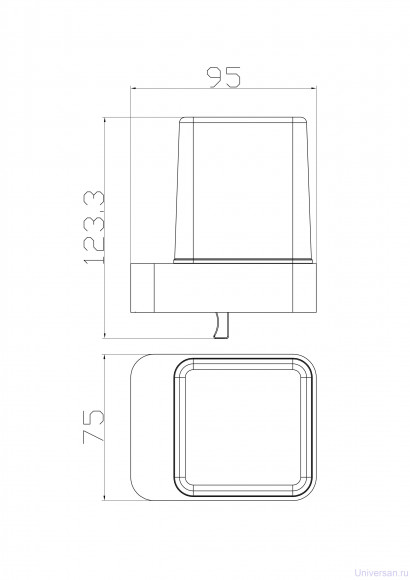 Дозатор мыла WONZON & WOGHAND, Хром (WW-5252-CR) 