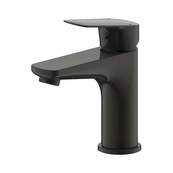 Смеситель для раковины Bravat Rhein F1429564BW-9-ENG, черный Смеситель для раковины Bravat Rhein F1429564BW-9-ENG, черный