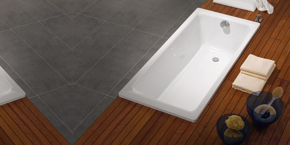 Стальная ванна Kaldewei Ambiente Puro 653 с покрытием Easy-Clean 180x80 см 256300013001 