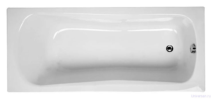 Акриловая ванна VitrA Comfort 170x80 см 