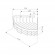 A7452100 Sense L Корзина для душа угловая, хром A7452100 Sense L Корзина для душа угловая, хром