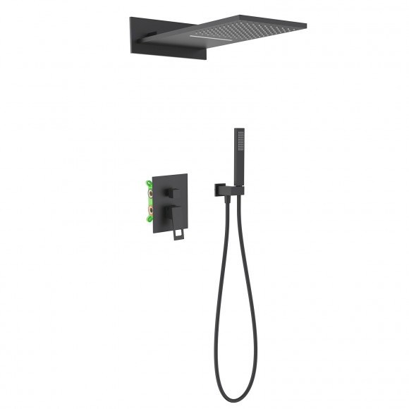 Душевая система встроенная Timo Briana SX-7139/03SM черный Душевая система встроенная Timo Briana SX-7139/03SM черный