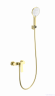 Смеситель для душа WONZON & WOGHAND, Брашированное золото (WW-B2585-BG) 