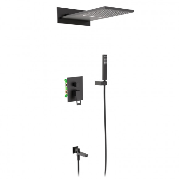 Душевая система встроенная Timo Briana SX-7119/03SM черный Душевая система встроенная Timo Briana SX-7119/03SM черный