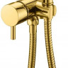 Гигиенический душ Boheme Uno 467-G со смесителем, золото 