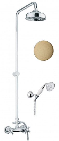 Душевая система Fiore MARGOT 26ZZ0620, бронза Душевая система Fiore MARGOT 26ZZ0620, бронза