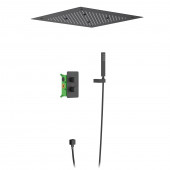 Душевая система встроенная с термостатом Timo Petruma SX-5029/03SM черный Душевая система встроенная с термостатом Timo Petruma SX-5029/03SM черный