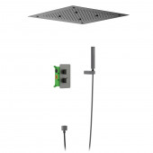Душевая система встроенная с термостатом Timo Petruma SX-5029/18SM черное золото Душевая система встроенная с термостатом Timo Petruma SX-5029/18SM черное золото