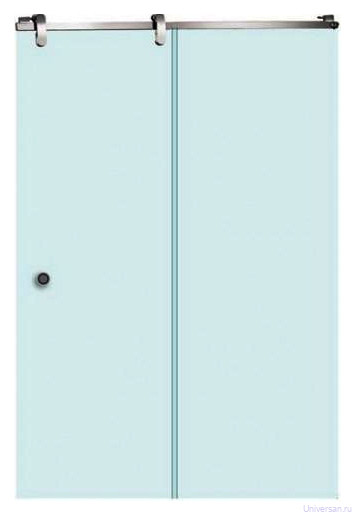 Душевая дверь в нишу Aquanet Gamma 140-12 L с фурнитурой 