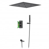 Душевая система встроенная с термостатом Timo Petruma SX-5019/03SM черный Душевая система встроенная с термостатом Timo Petruma SX-5019/03SM черный