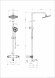 Душевая система с термостатом WONZON & WOGHAND, Черный матовый (WW-B3031-A1-MB) 