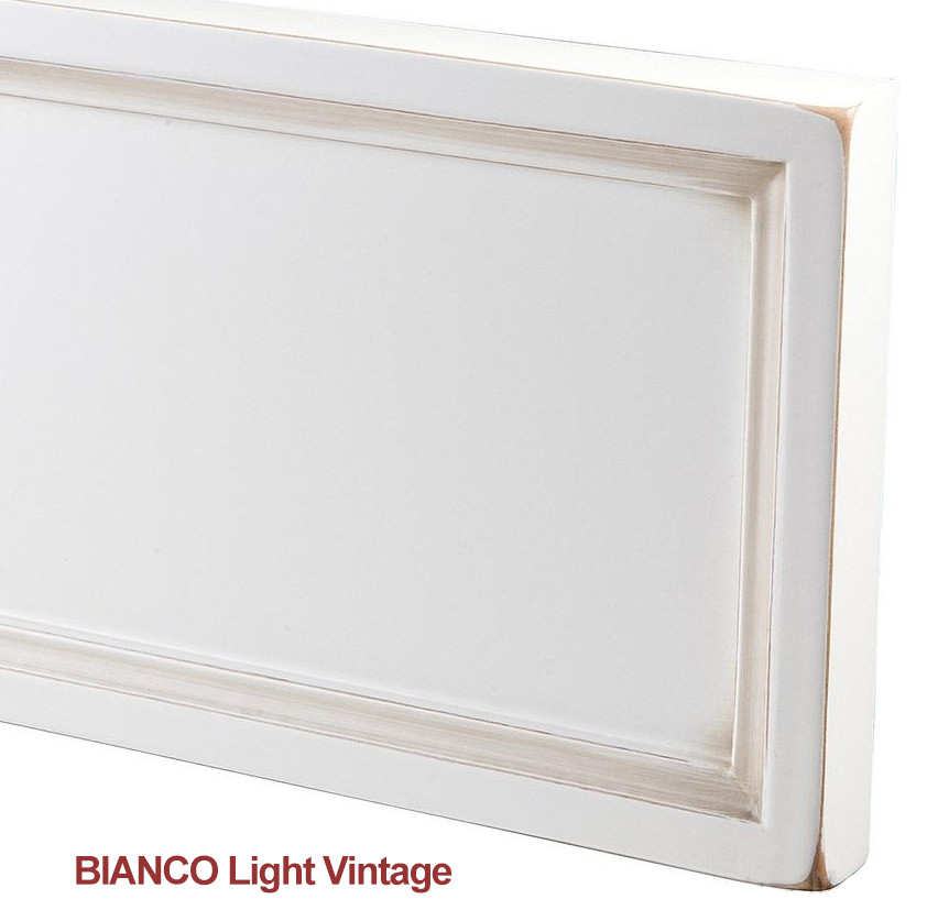Зеркало Caprigo Альбион 80/100 BIANCO Light Vintage без полки 