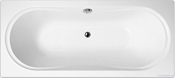 Акриловая ванна Vagnerplast Briana 185 см, ультра белый 