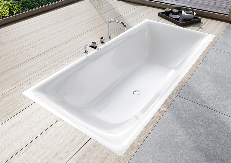 Стальная ванна Kaldewei Silenio 676 с покрытием Easy-Clean 180x80 см 267600013001 