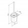 A50A33422 Inspire V2.0, Стойка с туалетной щеткой, черный, шт A50A33422 Inspire V2.0, Стойка с туалетной щеткой, черный, шт