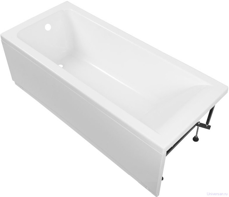 Акриловая ванна Aquanet Bright 180x70 с каркасом 